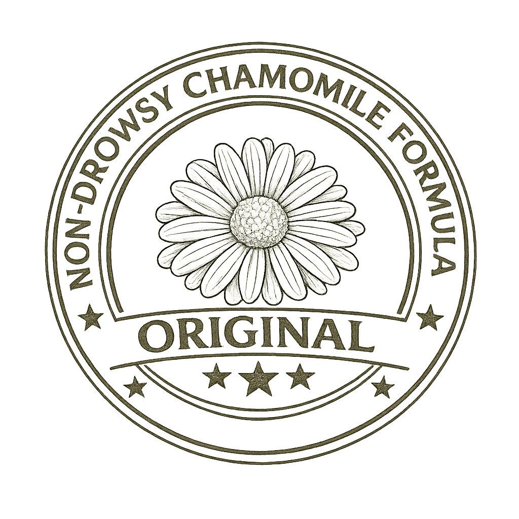 Non-drowsy chamomile formula — original seal